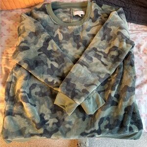 Camouflage Crewneck Sweater